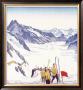 Switzerland, Vii Summer Glacier Ski by Emil Cardinaux Limited Edition Pricing Art Print