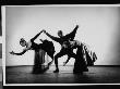 Two Unidentified Female Members Of The Limon Company Rehearsing With Jose Limon by Gjon Mili Limited Edition Print