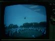 Crowd On Lawn; Helicopter Carrying President And Mrs. Nixon Away From White House by Gjon Mili Limited Edition Print