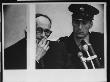 Nazi War Criminal Adolf Eichmann Looking Toward Attorneys' Table During Trial by Gjon Mili Limited Edition Pricing Art Print