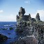 Rock Formation By The Sea In Snaefellsnes, Western Iceland by Mick Barnard Limited Edition Print