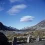 Panoramic View Of A River Flowing Through A Mountain by Mick Barnard Limited Edition Print