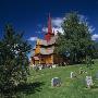 Church Ringebu Stavkyrka, Gudbrandsdalen, Norway by Lars Dahlstrom Limited Edition Pricing Art Print