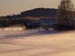 House On A Snow Covered Landscape by Gunnar Larsson Limited Edition Print