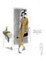 French Fashion, Woollen Hazelnut Coat Dress Design For The Late 1940S by William Hole Limited Edition Print