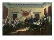 Signing The Declaration Of Independence, 28Th June 1776 by Hugh Thomson Limited Edition Print