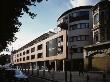 The Chronos Buildings, Whitechapel London, Mile End Road Facade, Architect: Proctor Matthews by Charlotte Wood Limited Edition Print