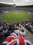Melbourne Cricket Ground, Mcg, Australia, Union Jack With Supporters At England Match by John Gollings Limited Edition Pricing Art Print