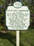 Placard, Berkeley Plantation, Virginia, Site Of The 1St Official Thanksgiving In 1619 by Natalie Tepper Limited Edition Print