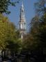 Canal View With Zuiderkerk (The Southern Church) In The Distance, Amsterdam by Natalie Tepper Limited Edition Print