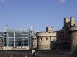 K2 Building, St Katharines Estate, London, 1999 - 2005, West Glass Facade With The Tower Of London by Richard Bryant Limited Edition Print