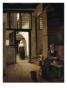 Arriere Cour D'une Maison Hollandaise by Pieter De Hooch Limited Edition Pricing Art Print