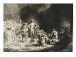 Jésus-Christ Guérissant Les Malades Dite La Pièce De Cent Florins ; 2 Ème État by Rembrandt Van Rijn Limited Edition Pricing Art Print