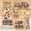 Chocolate Display Ii by Maret Hensick Limited Edition Print