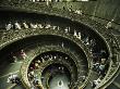 Tourists Descend The Double Spiral Staircase In The Vatican Museums by Paul Chesley Limited Edition Pricing Art Print