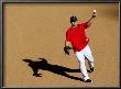Texas Rangers V. San Francisco Giants, Game 5:  Infielder Mitch Moreland by Christian Petersen Limited Edition Print