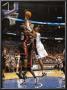 Miami Heat V Orlando Magic: Dwight Howard And Joel Anthony by Mike Ehrmann Limited Edition Print
