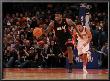 Miami Heat V New York Knicks: Lebron James And Landry Fields by Al Bello Limited Edition Pricing Art Print