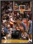 Washington Wizards V Miami Heat: Joel Anthony And Hilton Armstrong by Mike Ehrmann Limited Edition Pricing Art Print
