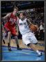 New Jersey Nets V Dallas Mavericks: Jose Juan Barea And Troy Murphy by Danny Bollinger Limited Edition Pricing Art Print