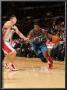 Washington Wizards V Toronto Raptors: Cartier Martin And Linas Kleiza by Ron Turenne Limited Edition Pricing Art Print