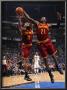 Cleveland Cavaliers  V Orlando Magic: Joey Graham And J.J. Hickson by Fernando Medina Limited Edition Print