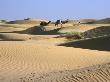 Berber Man Leads 2 Loaded Camels Through Sahara Desert Dunes by Stephen Sharnoff Limited Edition Print