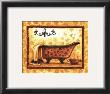 Mocha Leopard Bath Ii by Diane Knott Limited Edition Pricing Art Print