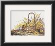 Basket Of Yellow Flowers by Peggy Thatch Sibley Limited Edition Pricing Art Print