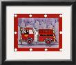 Firetruck by Marnie Bishop Elmer Limited Edition Print