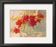 Red Tulips And Daffodils by Valeri Chuikov Limited Edition Print