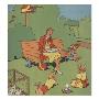 Mother Reads To Us In The Park by Constance Heffron Limited Edition Print