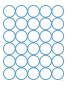 Blue Circles by Avalisa Limited Edition Print