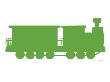 Green Train by Avalisa Limited Edition Pricing Art Print