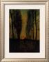 Lane Of Poplars At Sunset by Vincent Van Gogh Limited Edition Print