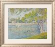 The Seine At Courbevoie, C.1886 by Georges Seurat Limited Edition Print