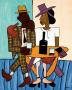Café, About 1939-40 by William H. Johnson Limited Edition Pricing Art Print