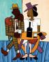 Cafe, About 1939-40 by William H. Johnson Limited Edition Pricing Art Print