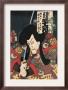 Flower Of Secret Biwa Notes: Matsunami Kengyo, In Fact Aku Hichibei by Kunisada Utagawa Limited Edition Print