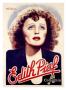 Edith Piaf, Disques Columbia by Gaston Girbal Limited Edition Print