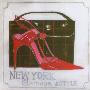 Ny Glamour And Style, Black/Red Shoe by Marina Addison Limited Edition Pricing Art Print