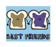 Pbj Bff by Todd Goldman Limited Edition Pricing Art Print