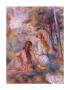 Two Girls In The Meadow by Pierre-Auguste Renoir Limited Edition Pricing Art Print
