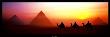 The Great Pyramids, El Giza, Egypt by Shashin Koubou Limited Edition Print