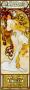 The Four Seasons, Autumn by Alphonse Mucha Limited Edition Print