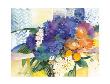 Graphic Flowers V -  B by Brita Schwarz Limited Edition Print