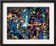 Fantastic Four #571 Group: Mr. Fantastic, Silver Surfer And Galactus by Dale Eaglesham Limited Edition Print