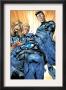 Ultimate Fantastic Four #41 Group: Human Torch, Mr. Fantastic, Invisible Woman And Thing by Mark Brooks Limited Edition Pricing Art Print