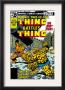 Marvel Two-In-One #50 Cover: Thing Fighting by John Byrne Limited Edition Pricing Art Print