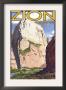 Great White Throne - Zion, C.2009 by Lantern Press Limited Edition Pricing Art Print